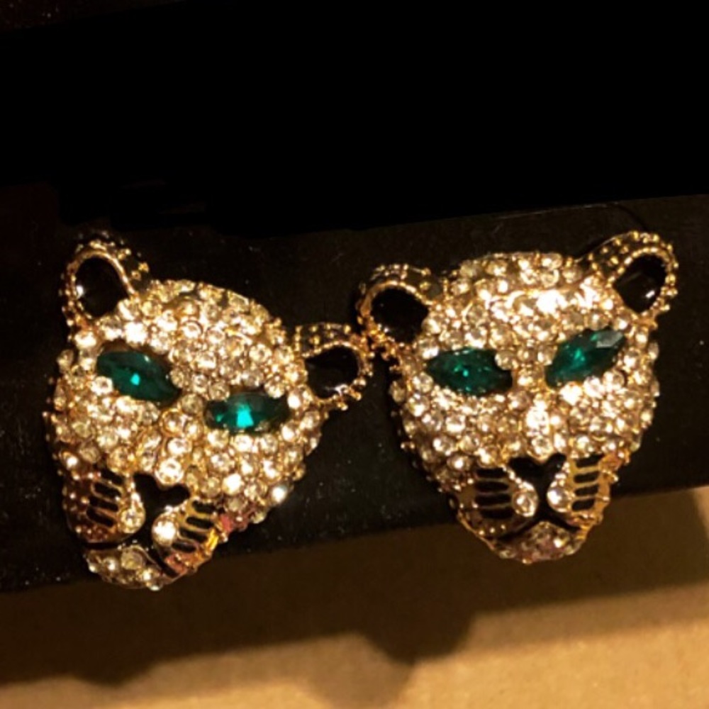 Leopard Earrings